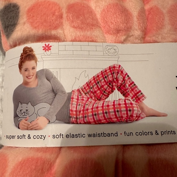 June & Daisy 2 Pack Pajama Pants - NWT - Size L - Picture 4 of 7